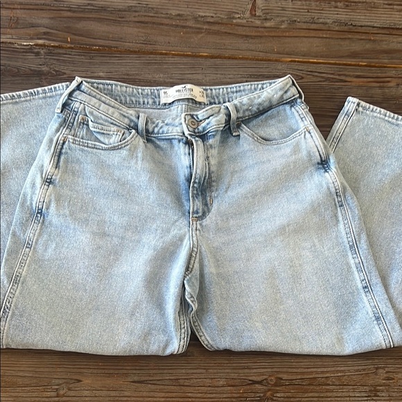 Hollister Light Blue Flare & Wide Leg Jeans - Picture 1 of 12